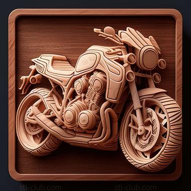 3D мадэль Honda CB1300 (STL)
